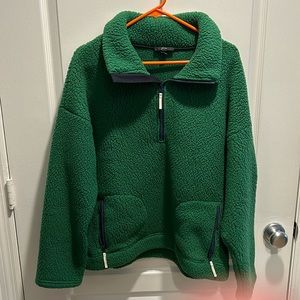 JCrew 1/4 zip fleece